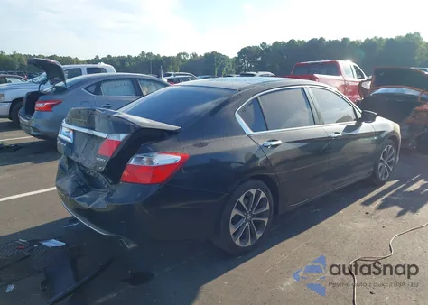 2014 Honda Accord Sport из США, поврежденный, VIN 1HGCR2F56EA235507